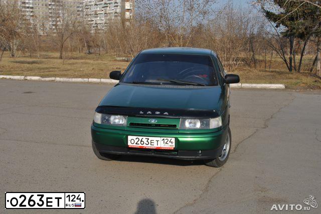 Фото автомобиля LADA 2110, 1999 — госномер О263ЕТ124. Цвет: ЗЕЛЕНЫЙ