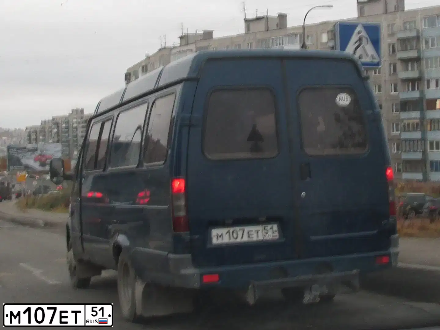Фото автомобиля GAZ 3221 GAZEL, 2007 — госномер М922ВА181. Цвет: БАЛТИКА