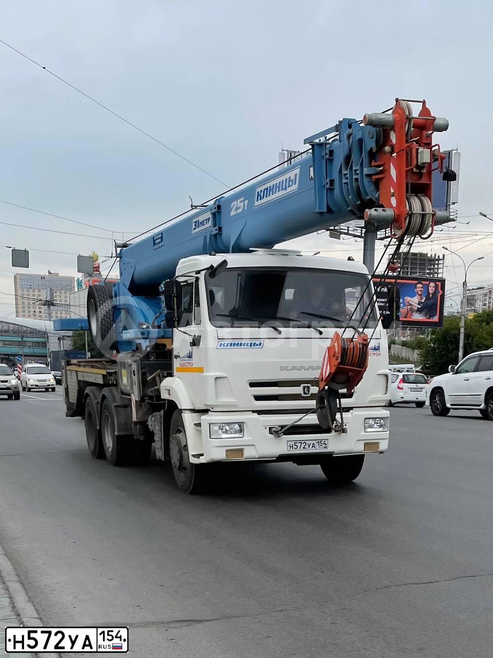 Фото автомобиля KAMAZ 6511, 2018 — госномер О389МУ136. Цвет: Белый