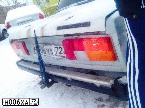 Фото автомобиля LADA 2170 PRIORA, 2011 — госномер Н006ХА72. Цвет: СИНЕ-ЧЕРНЫЙ