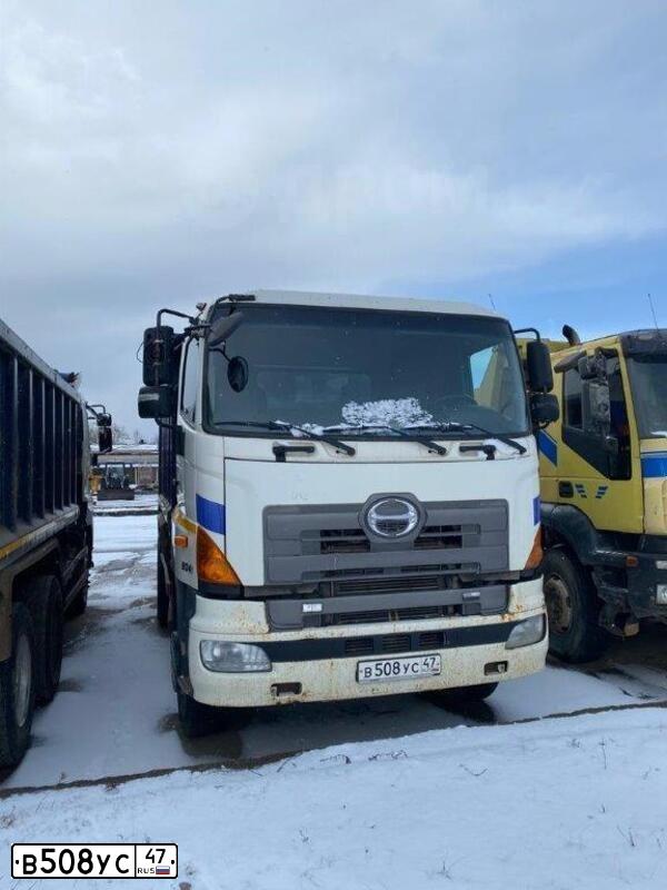 Фото автомобиля HINO RANGER, 2015 — госномер У087ТО797. Цвет: Белый