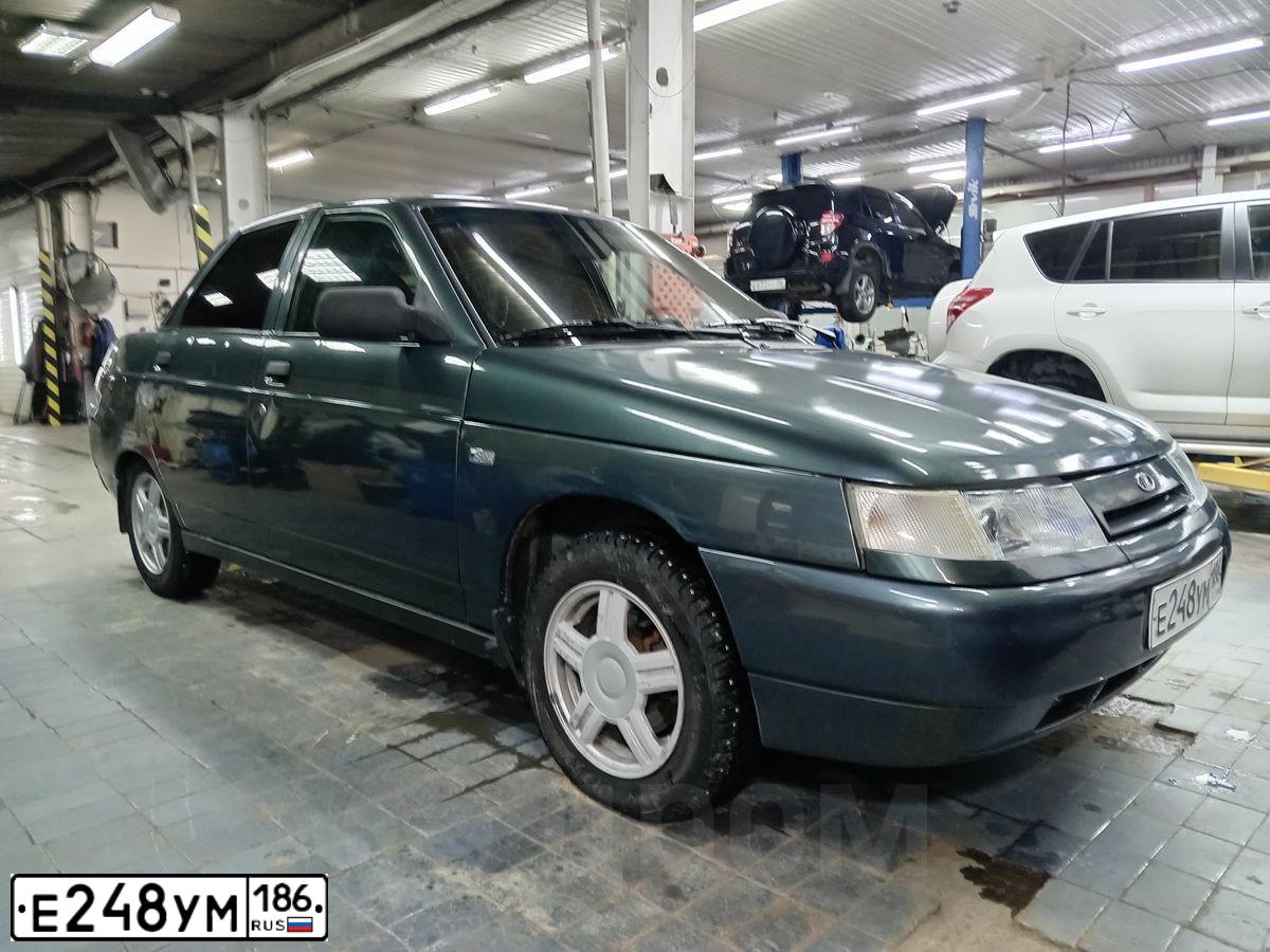 Фото автомобиля LADA 2110 BOGDAN, 2012 — госномер М576КР186. Цвет: ЗЕЛЕНЫЙ