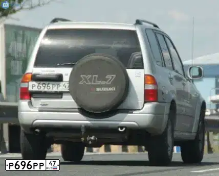 Фото автомобиля VOLKSWAGEN MULTIVAN, 2005 — госномер Р696РР47. Цвет: ЧЕРНЫЙ