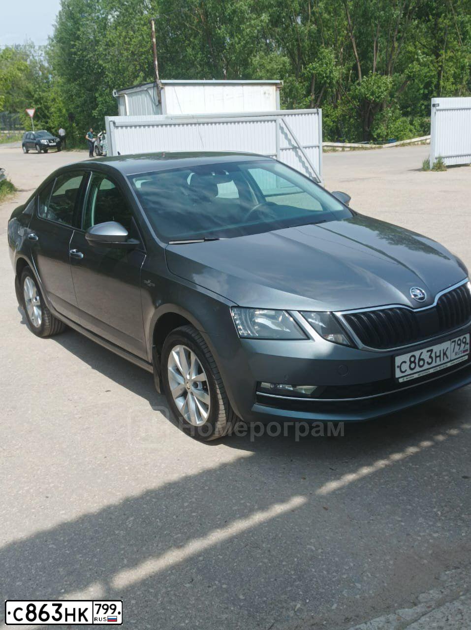 Фото автомобиля SKODA OCTAVIA, 2019 — госномер С400РМ40