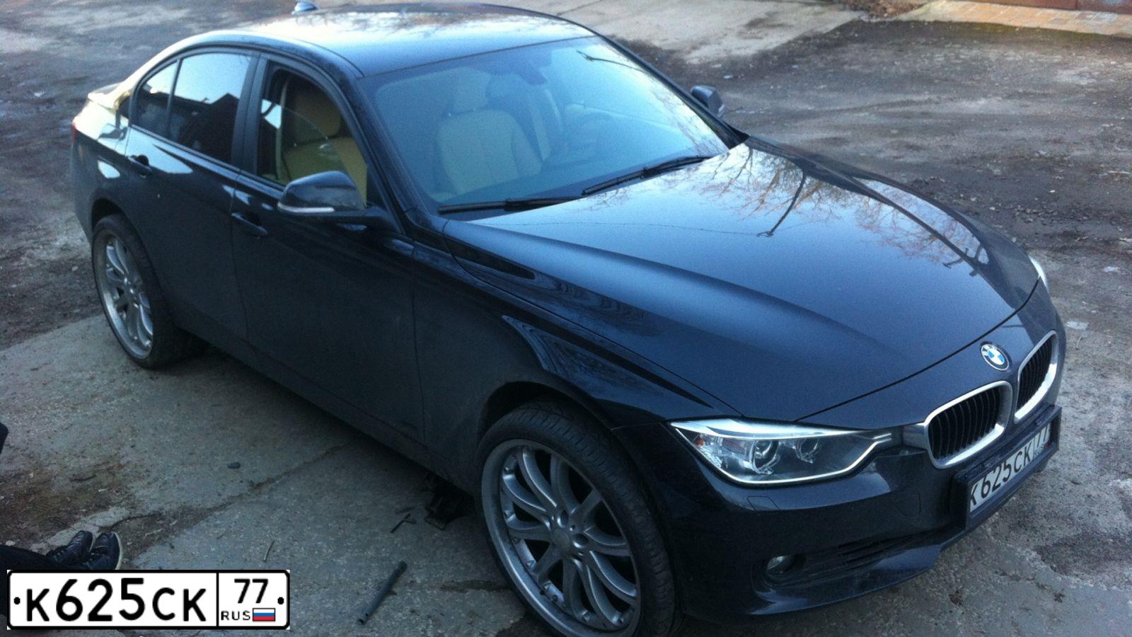 Фото автомобиля BMW SERIE 3, 2012 — госномер С085КС797. Цвет: ЧЕРНЫЙ