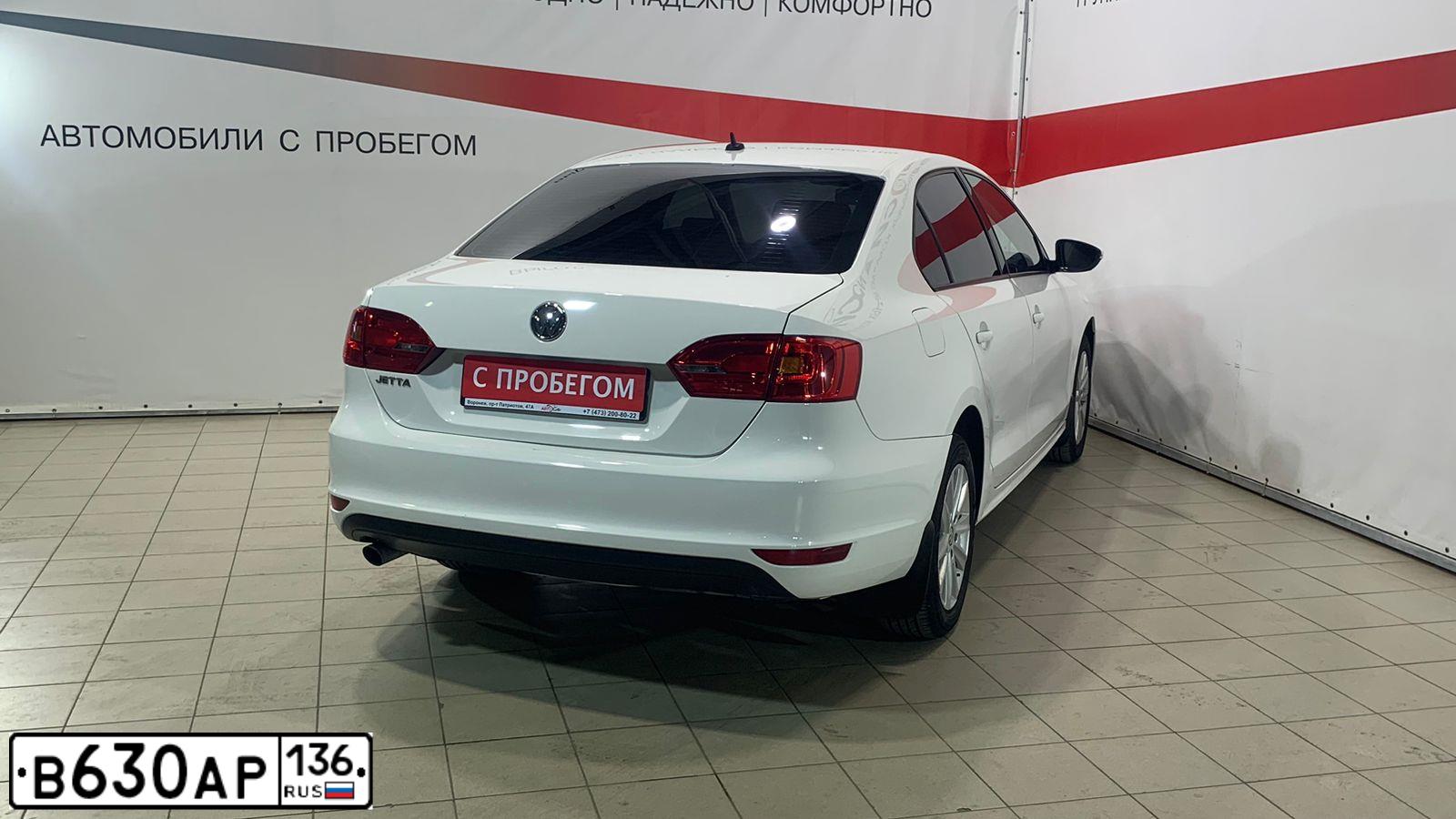 Фото автомобиля VOLKSWAGEN JETTA, 2012 — госномер О550МХ136
