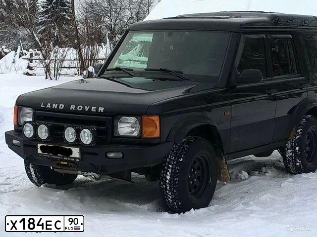 Фото автомобиля LANDROVER DISCOVERY, 1999 — госномер В788КУ138. Цвет: ЧЕРНЫЙ