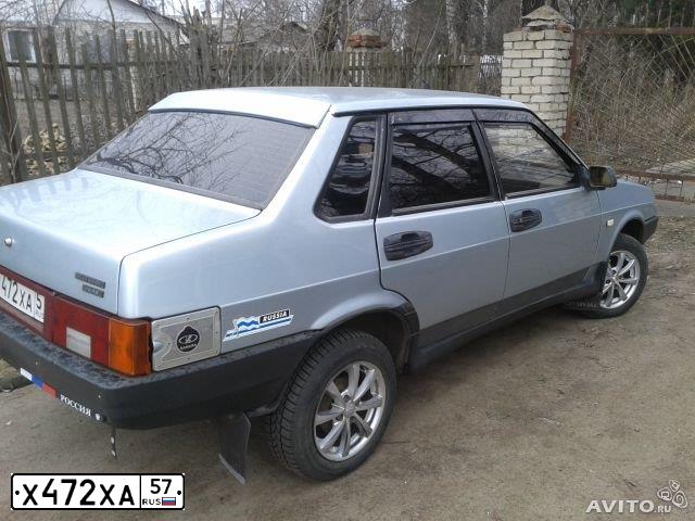 Фото автомобиля LADA 2109 SAMARA, 2001 — госномер Х472ХА57. Цвет: СЕРЕБРИСТО ГОЛУБОЙ