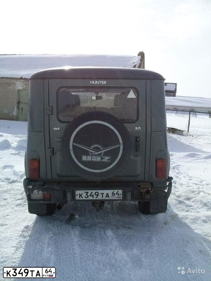 Фото автомобиля UAZ 3151 / HUNTER, 2005 — госномер К349ТА64. Цвет: ТЕМНО СЕРЫЙ