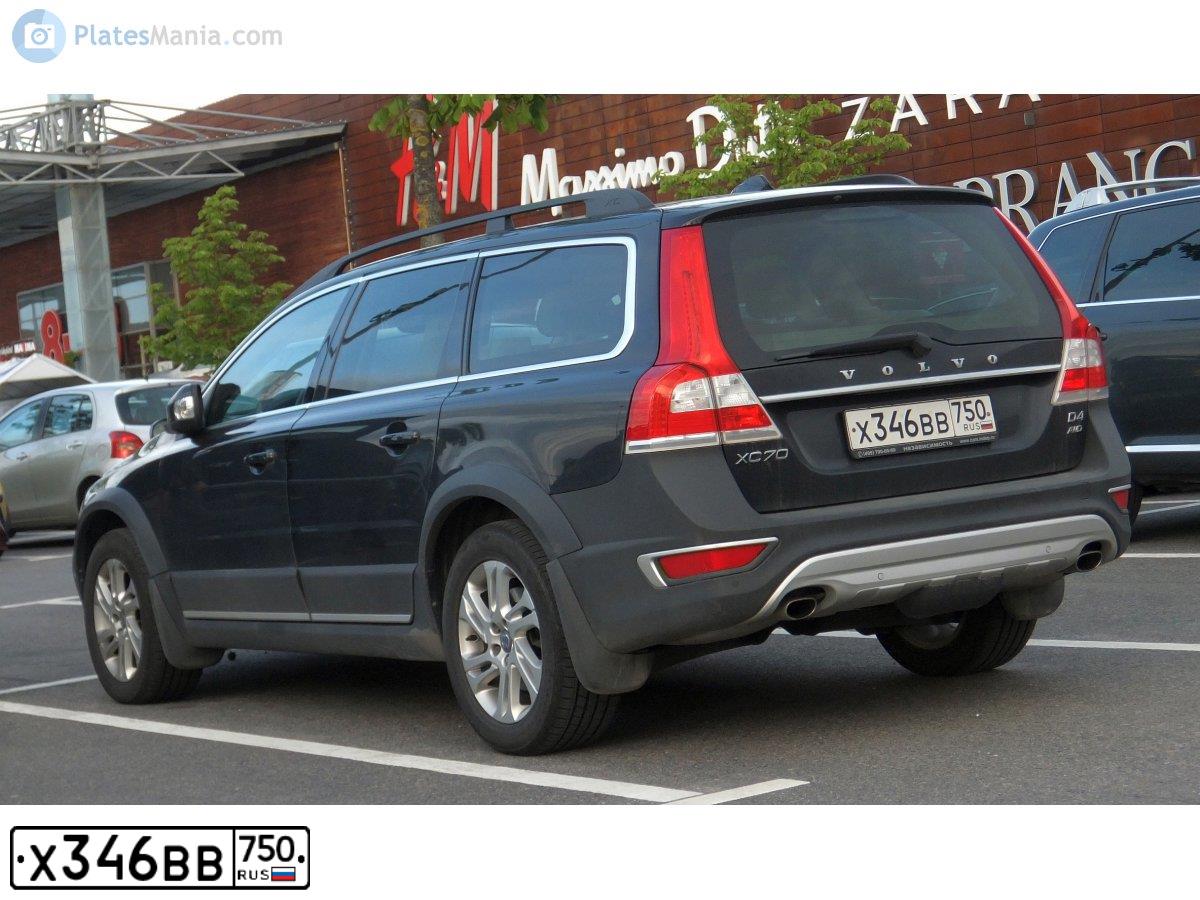 Фото автомобиля VOLVO XC70, 2015 — госномер О234СУ799. Цвет: ЧЕРНЫЙ