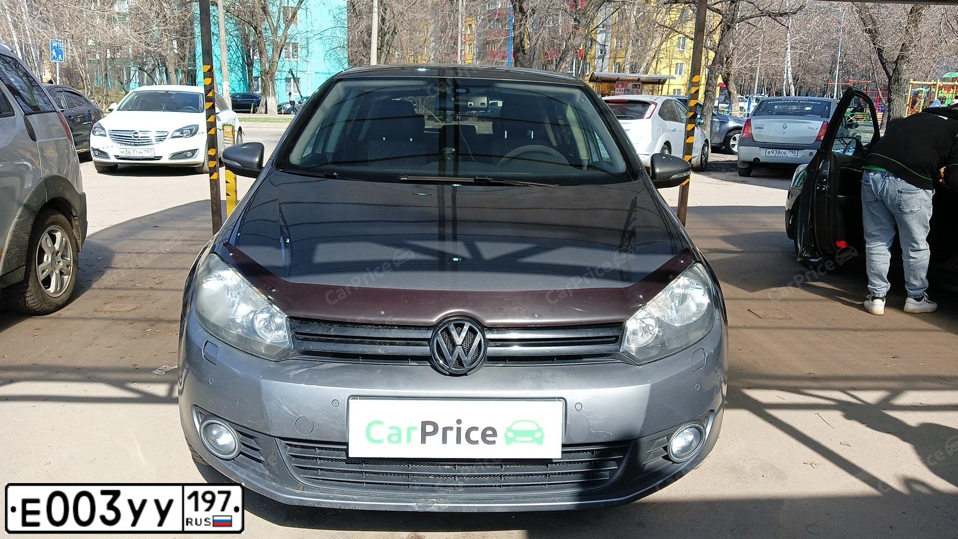Фото автомобиля VOLKSWAGEN GOLF, 2012 — госномер В912АА550. Цвет: СЕРЫЙ