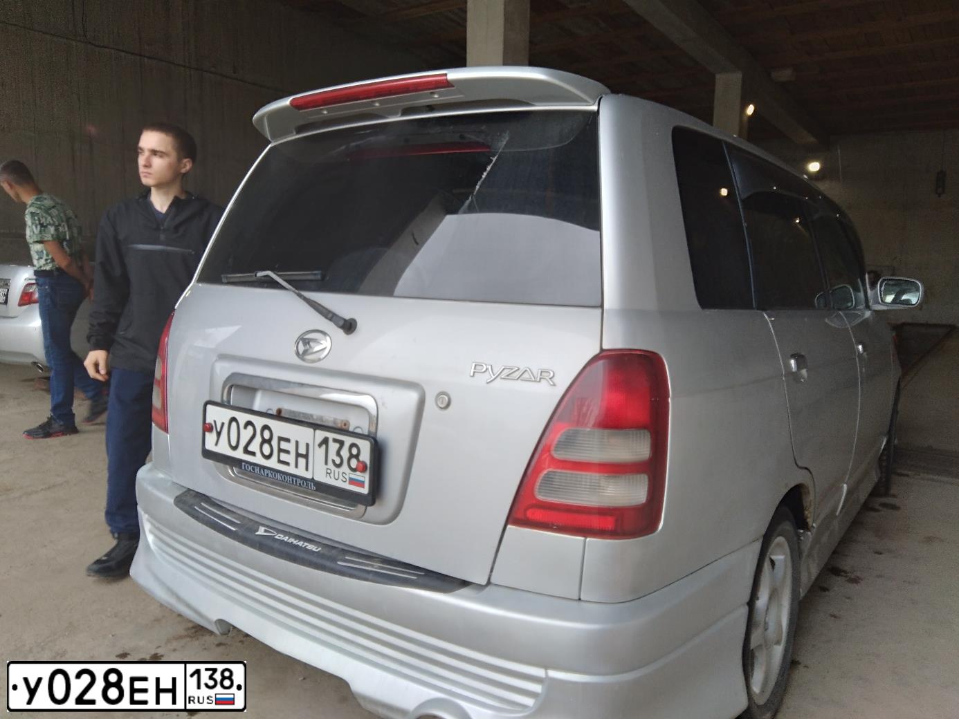 Фото автомобиля DAIHATSU PYZAR, 2000 — госномер Н538МК138