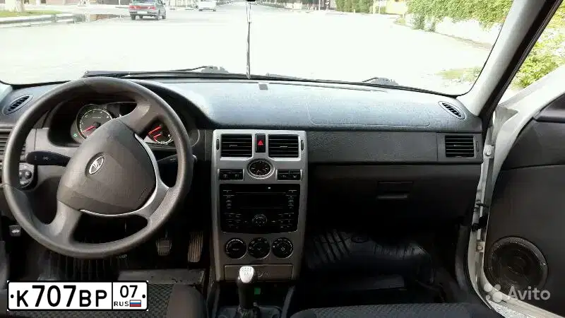 Фото автомобиля LADA 2170 PRIORA, 2013 — госномер К707ВР07. Цвет: БЕЛЫЙ