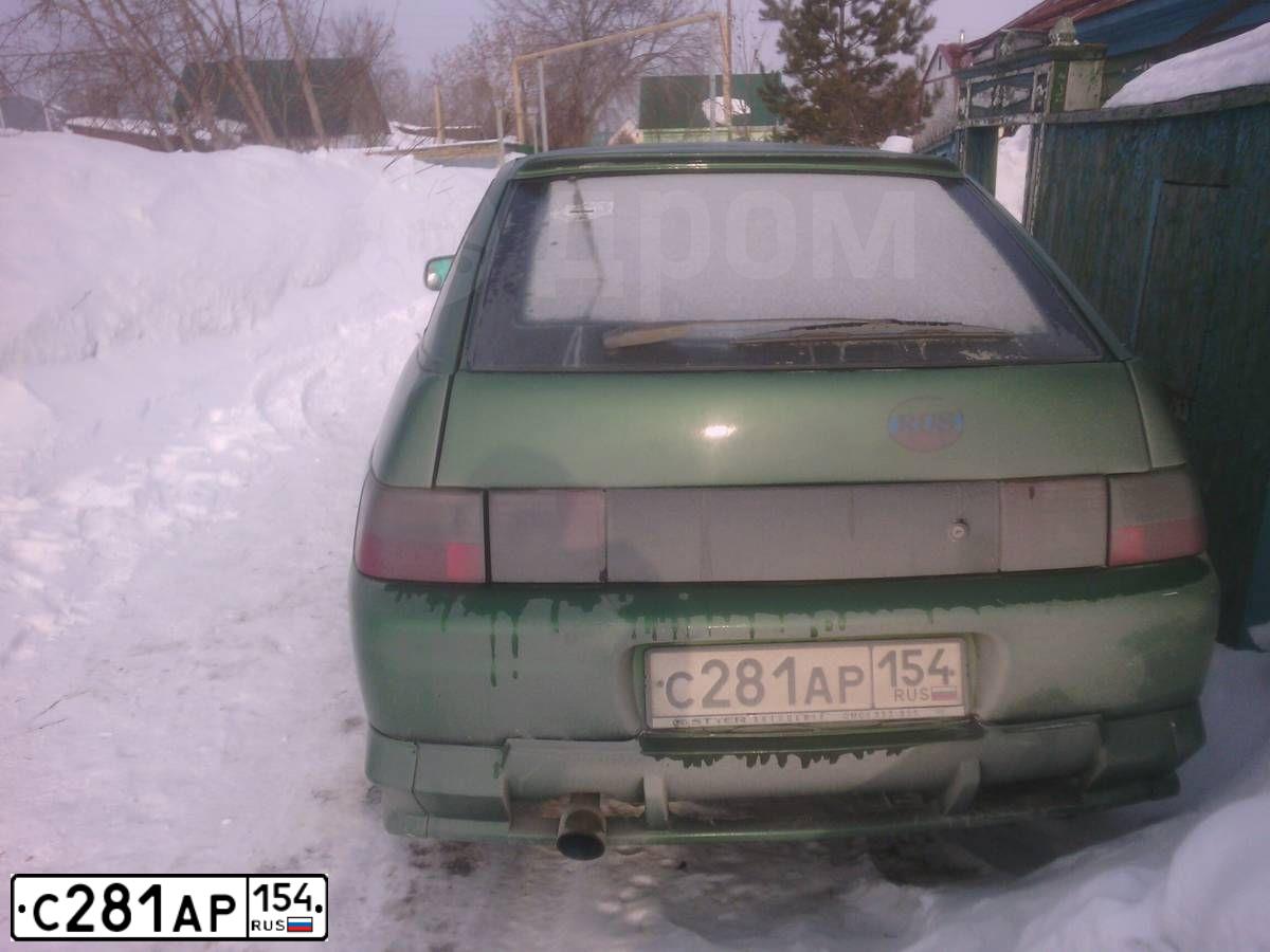 Фото автомобиля LADA 2112 LADA, 2000 — госномер К636НТ154. Цвет: ЗЕЛЕНЫЙ