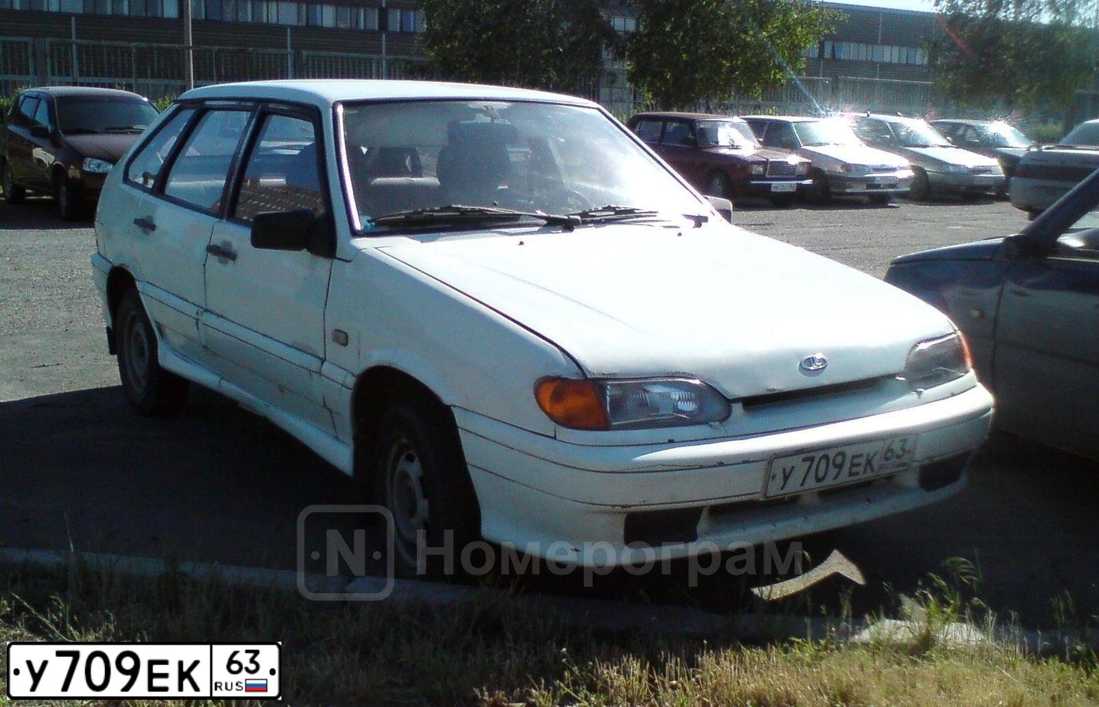 Фото автомобиля LADA 2114 SAMARA, 1989 — госномер Р727ЕЕ163. Цвет: БЕЛЫЙ