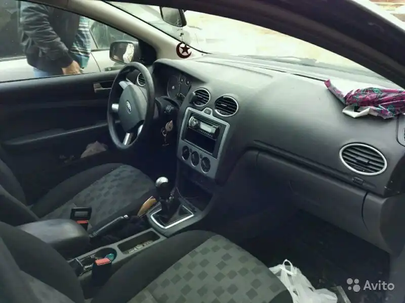 Фото автомобиля FORD FOCUS, 2007 — госномер А066МВ67. Цвет: ЧЕРНЫЙ
