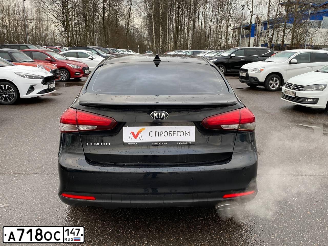 Фото автомобиля КИА YD (CERATO FORTE), 2018 — госномер Е250ТТ08. Цвет: ЧЕРНЫЙ