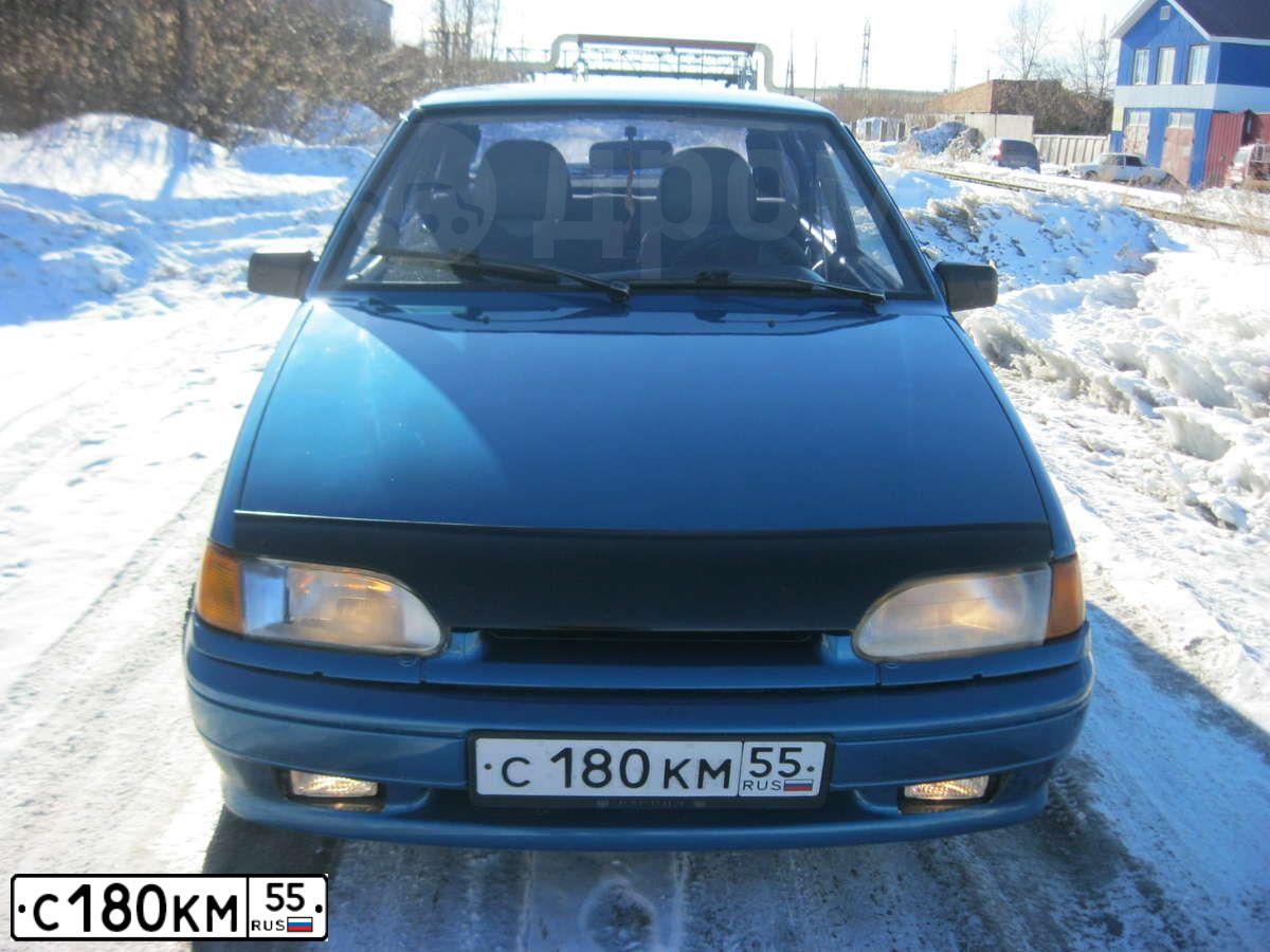 Фото автомобиля LADA 2114 SAMARA, 2004 — госномер С180КМ55. Цвет: Сине-зеленый