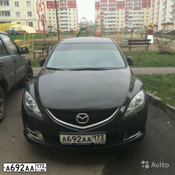 Фото автомобиля МАЗДА 6, 2008 — госномер Н926ЕО716. Цвет: ЧЕРНЫЙ