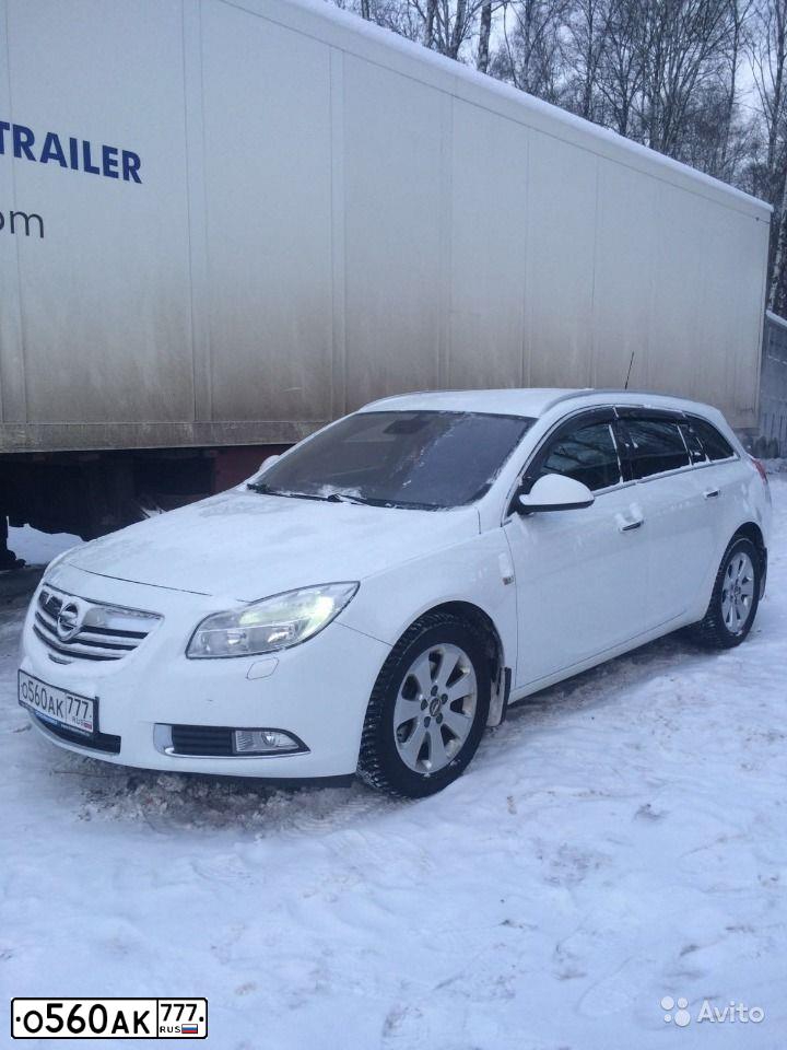 Фото автомобиля OPEL INSIGNIA, 2012 — госномер Е622АМ180. Цвет: Белый