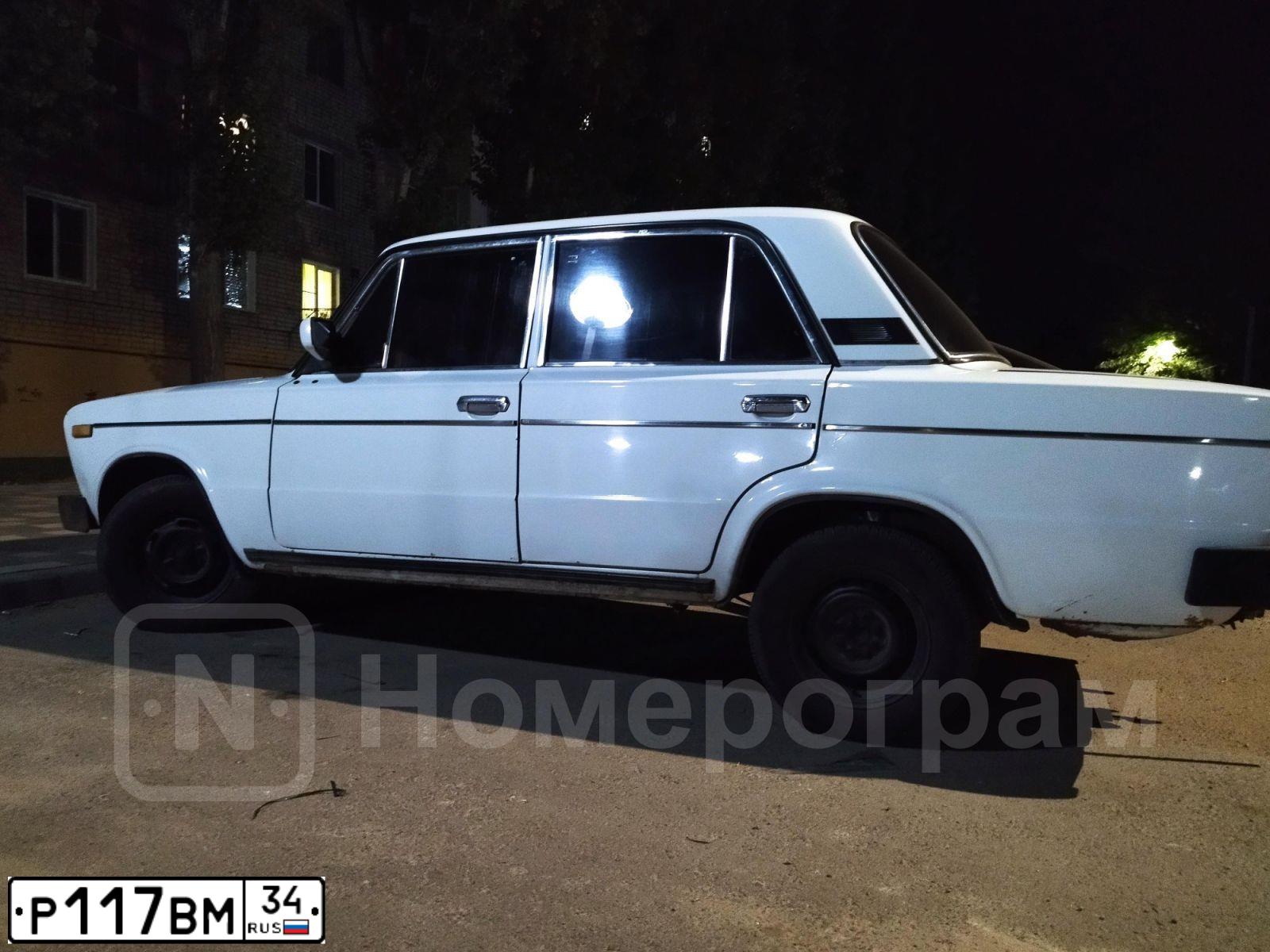 Фото автомобиля LADA 2106, 1995 — госномер Р117ВМ34. Цвет: БЕЛЫЙ