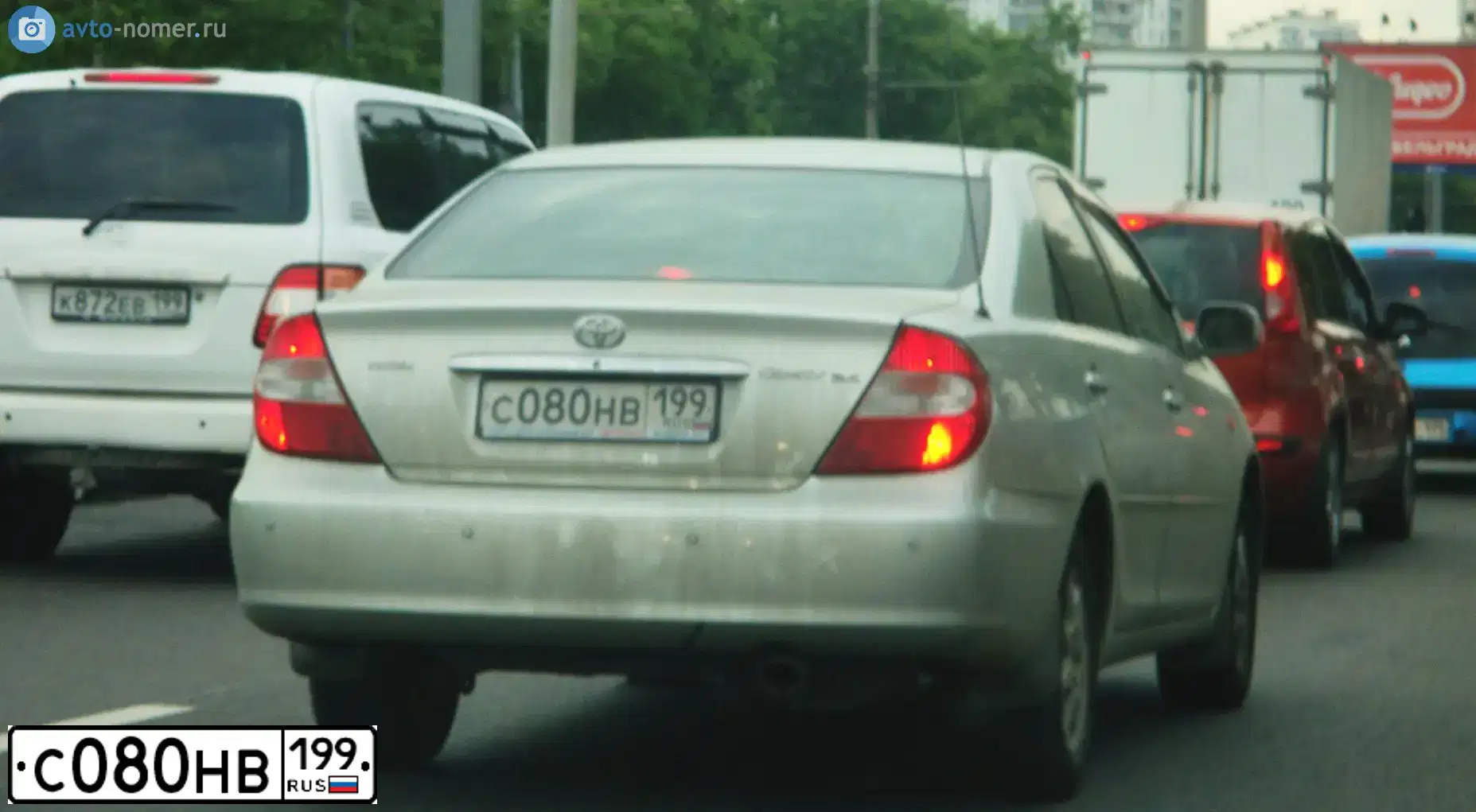 Фото автомобиля TOYOTA CAMRY, 2003 — госномер А149КР03. Цвет: СЕРЫЙ