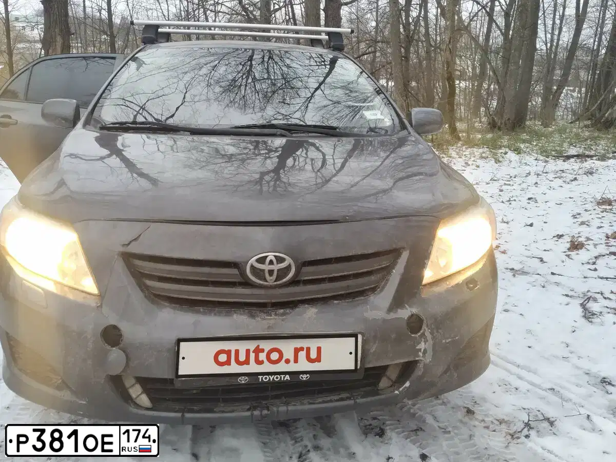 Фото автомобиля TOYOTA COROLLA, 2008 — госномер Т633РТ96. Цвет: СЕРЕБРИСТЫЙ