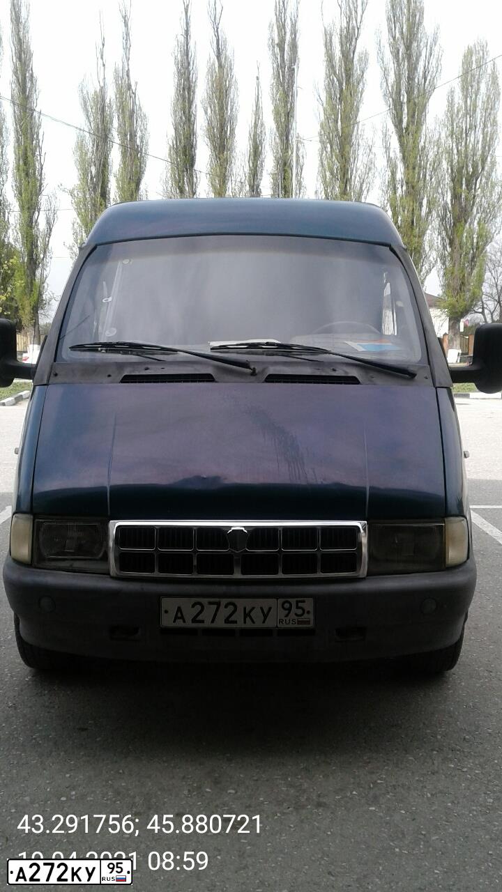 Фото автомобиля GAZ 2705 EL, 1998 — госномер А272КУ95. Цвет: ЗЕЛЕНЫЙ-САД
