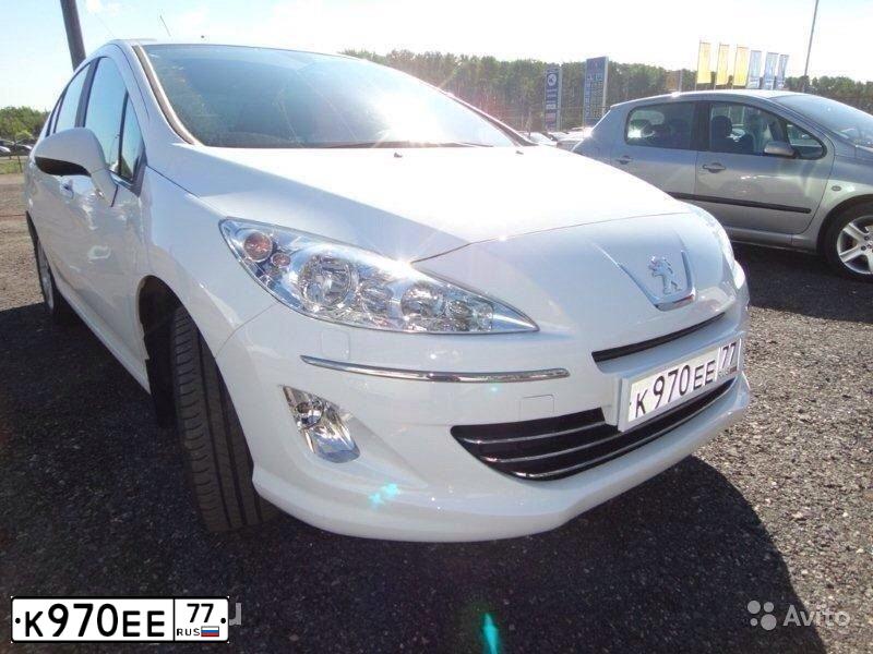 Фото автомобиля PEUGEOT T 408, 2012 — госномер Е666АН57. Цвет: Белый