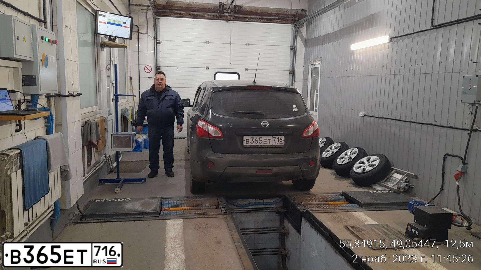 Фото автомобиля NISSAN QASHQAI, 2013 — госномер В365ЕТ716. Цвет: ЧЕРНЫЙ