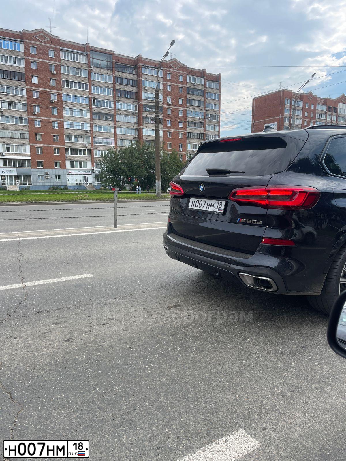 Фото автомобиля BMW X5, 2019 — госномер Н158ВХ18