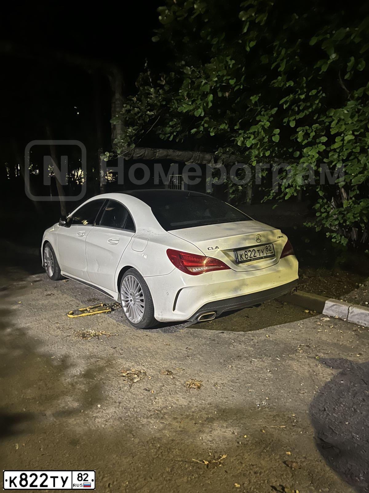 Фото автомобиля MERCEDES-BENZ CLA200, 2014 — госномер В707НЕ761