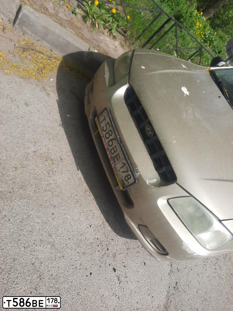 Фото автомобиля TAGAZ ACCENT, 2003 — госномер К963ОА147. Цвет: БЕЖЕВЫЙ