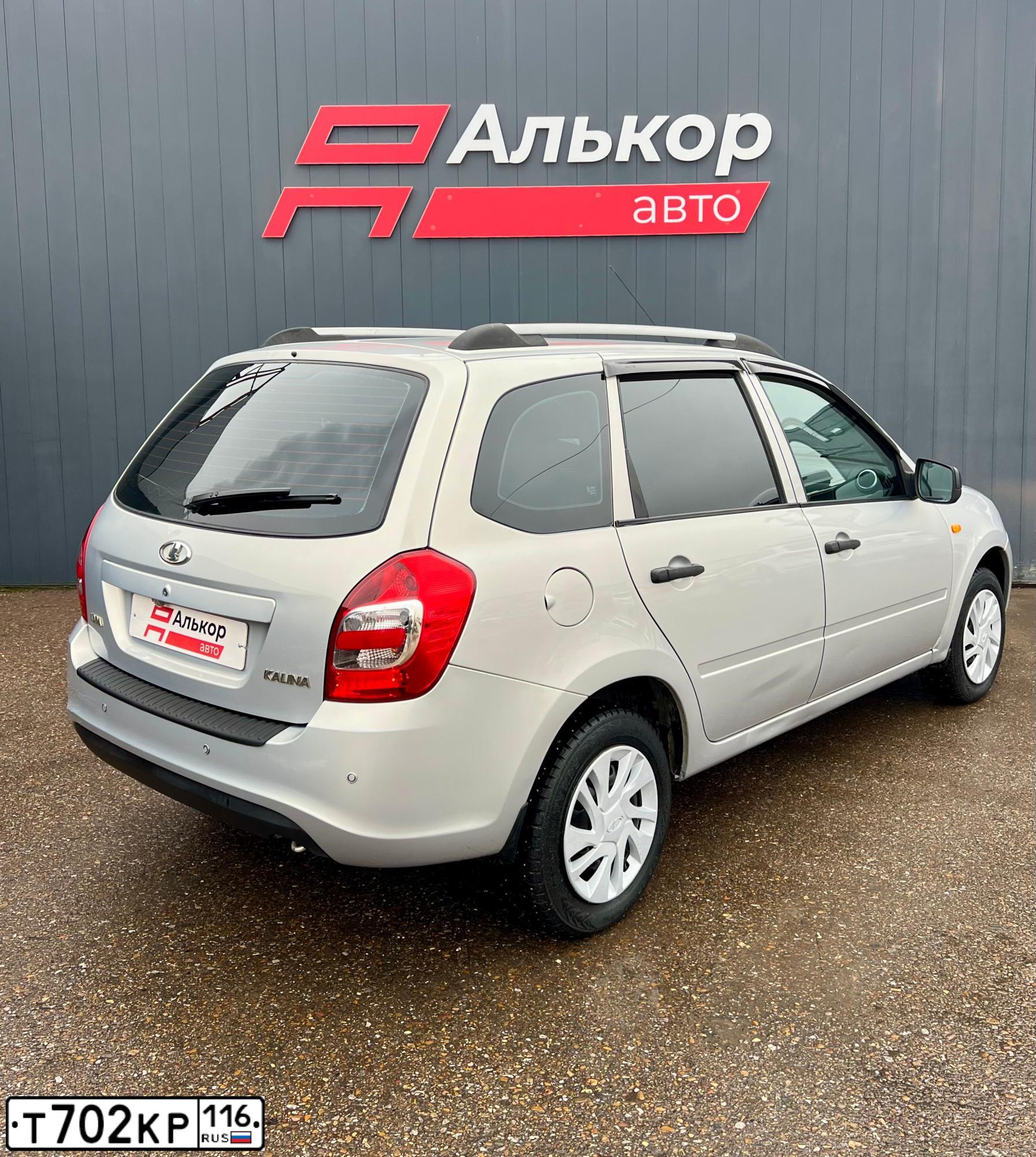 Фото автомобиля LADA 2194 KALINA, 2013 — госномер М162АТ702. Цвет: серебристый