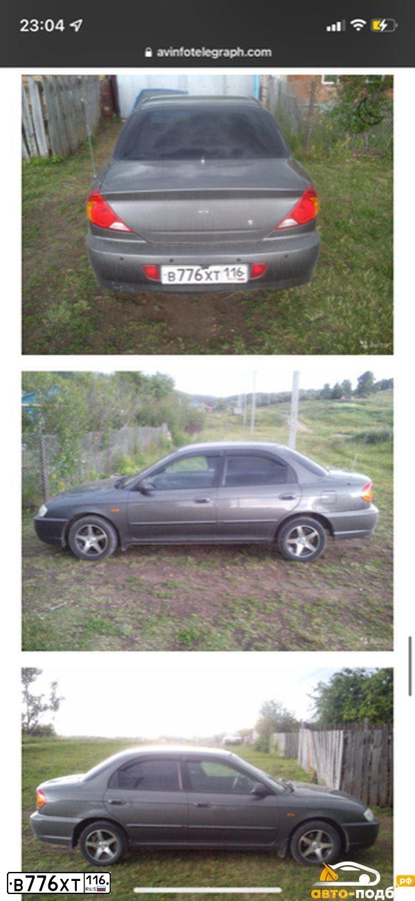Фото автомобиля KIA SPECTRA, 2006 — госномер К301СС716. Цвет: СЕРОЕ ОЛОВО