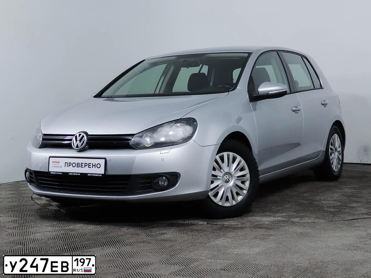 Фото автомобиля VOLKSWAGEN GOLF, 2010 — госномер Х988ОС790. Цвет: СЕРЕБРИСТЫЙ