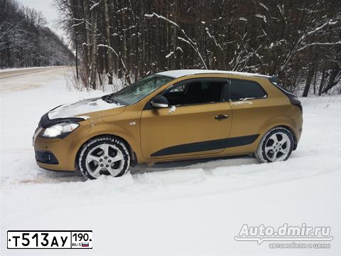 Фото автомобиля KIA CEE'D, 2009 — госномер К656СУ750. Цвет: ЖЁЛТЫЙ