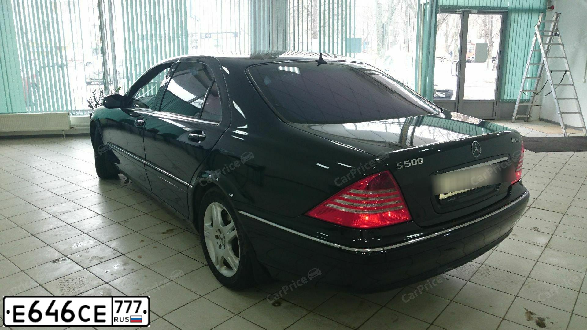 Фото автомобиля MERCEDES-BENZ S-CLASS, 2003 — госномер Х175СК05