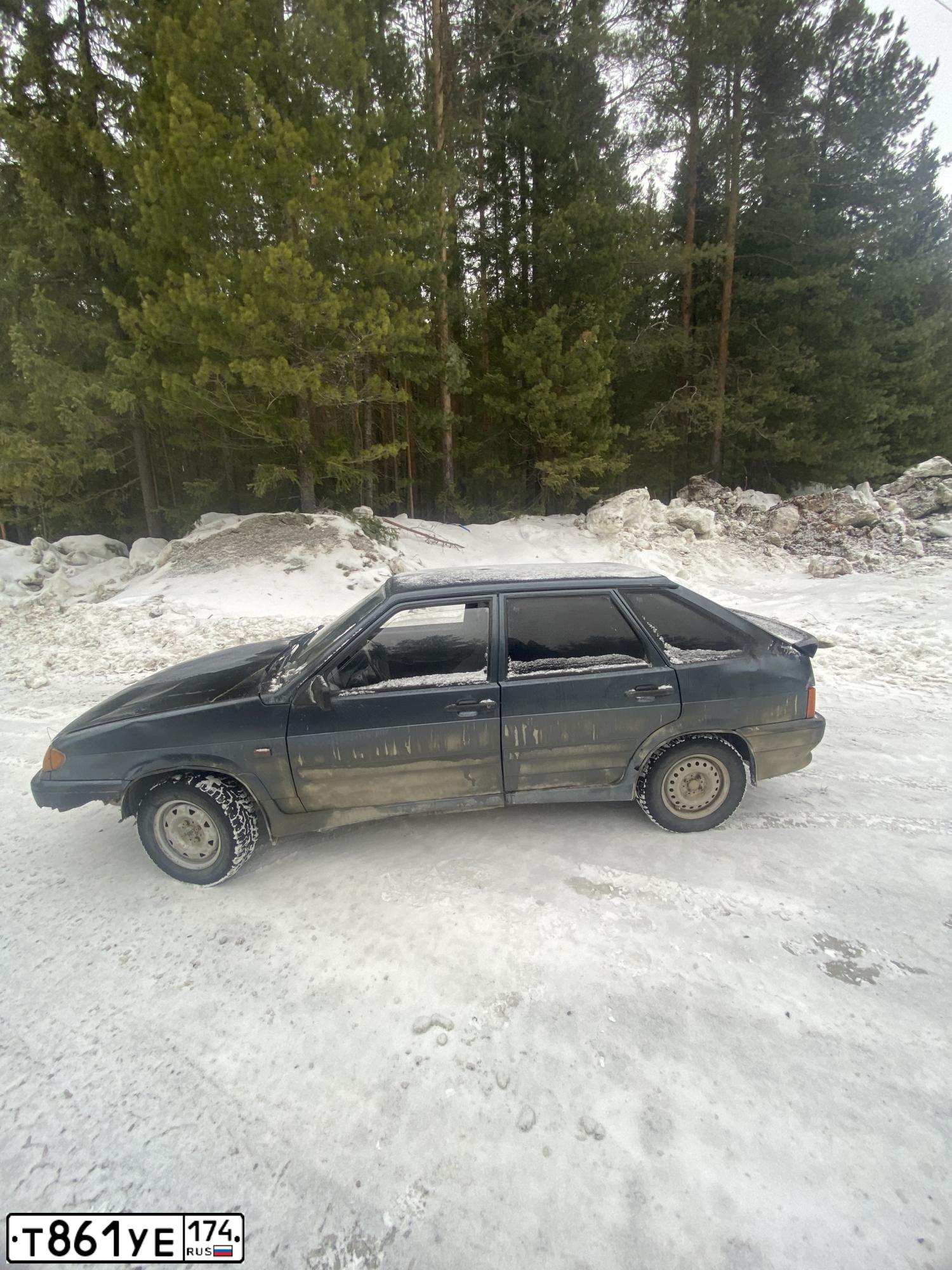Фото автомобиля LADA 2114 SAMARA, 2012 — госномер Р269РН163. Цвет: СЕРО-СИНИЙ