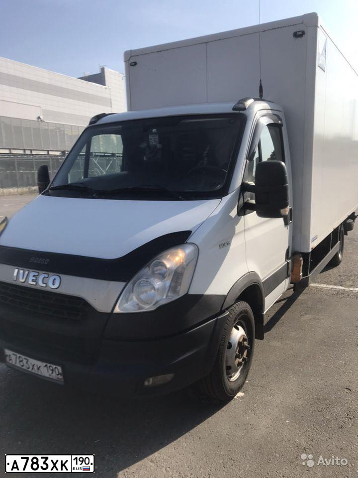 Фото автомобиля IVECO DAILY, 2012 — госномер Н080ЕЕ136. Цвет: Белый