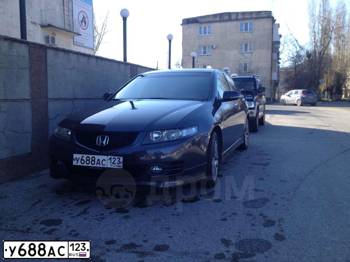 Фото автомобиля HONDA ACCORD, 2006 — госномер Х666ЕВ93. Цвет: ТЕМНО-СЕРЫЙ
