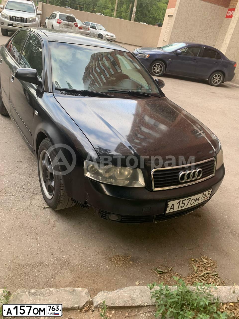 Фото автомобиля AUDI A4, 2002 — госномер Т107СМ73