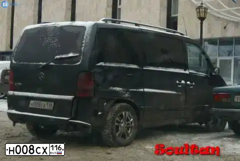 Фото автомобиля VOLKSWAGEN TOUAREG, 2014 — госномер Н008СХ116. Цвет: ЧЕРНЫЙ