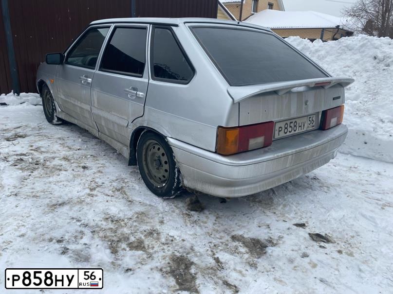 Фото автомобиля LADA 2114 SAMARA, 2009 — госномер Р858НУ56. Цвет: СВЕТЛО-СЕРЕБРИСТЫЙ МЕТАЛЛИК