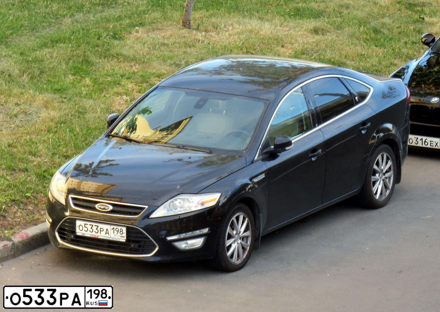 Фото автомобиля FORD MONDEO, 2011 — госномер М040РК67
