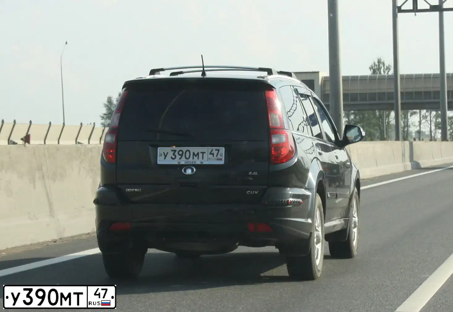 Фото автомобиля ГРЕЙТ ВОЛЛ СС 6460 КМ27, 2011 — госномер У390МТ47. Цвет: ЧЕРНЫЙ