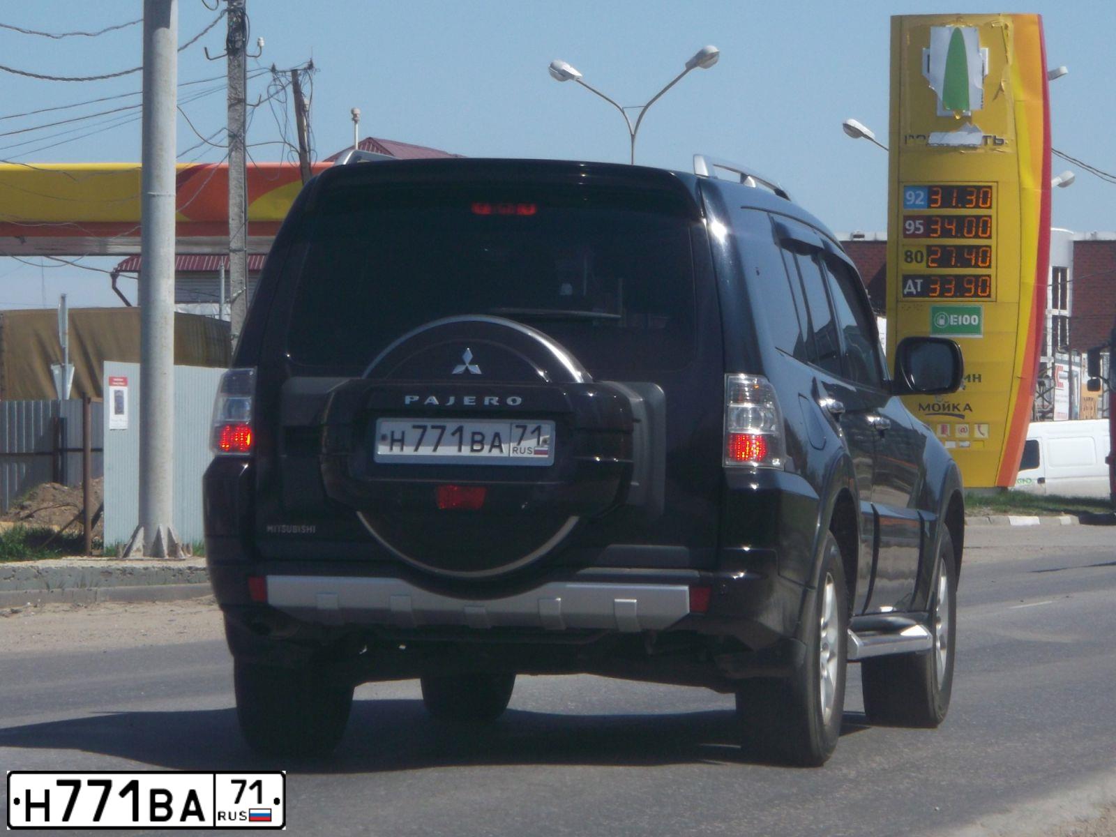 Фото автомобиля CITROEN C4, 2008 — госномер Н771ВА71. Цвет: ЧЕРНЫЙ