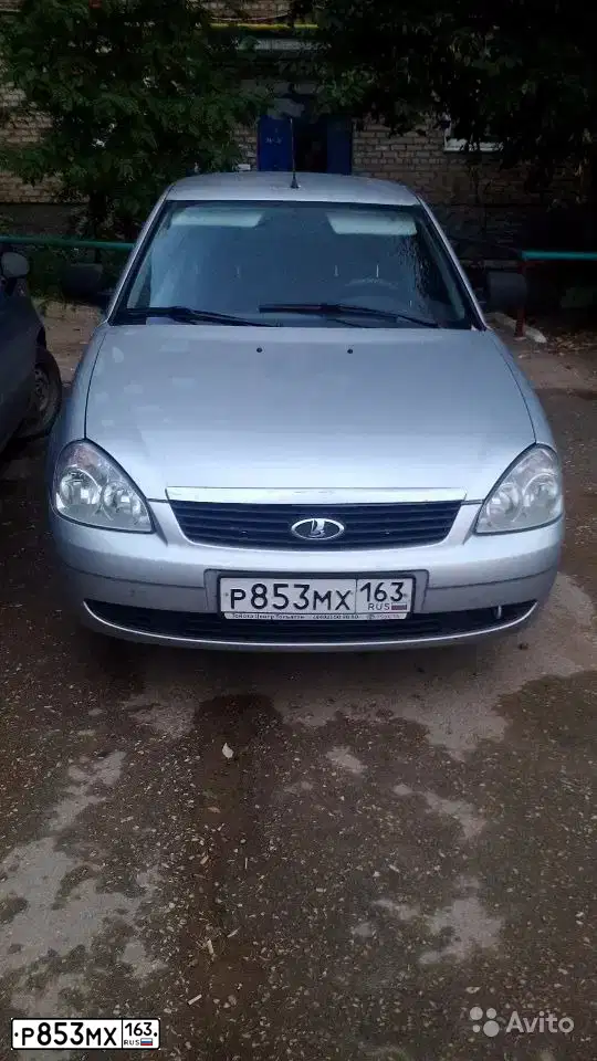Фото автомобиля LADA 2172 PRIORA, 2012 — госномер Р853МХ163. Цвет: серебристый
