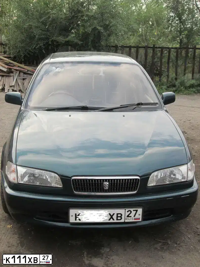 Фото автомобиля LADA 2121 NIVA, 2009 — госномер К111ХВ27. Цвет: СИНЕ ЗЕЛЕНЫЙ