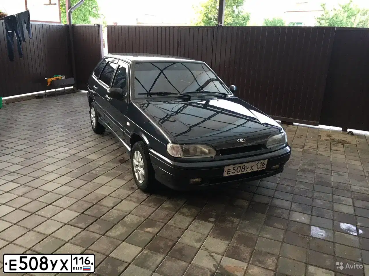 Фото автомобиля LADA 2114 SAMARA, 2008 — госномер К283АТ126. Цвет: ГРАФИТОВЫЙ МЕТАЛЛИК